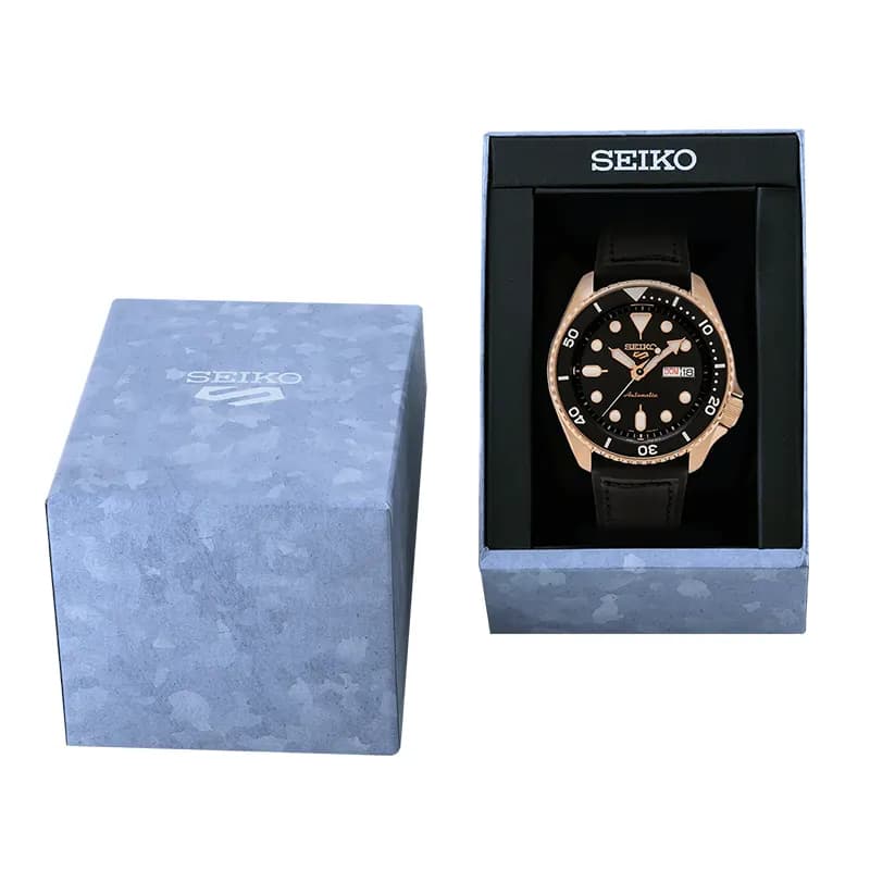 Seiko 5 Sports Automatic Black Dial Men's Watch | SRPD76K1