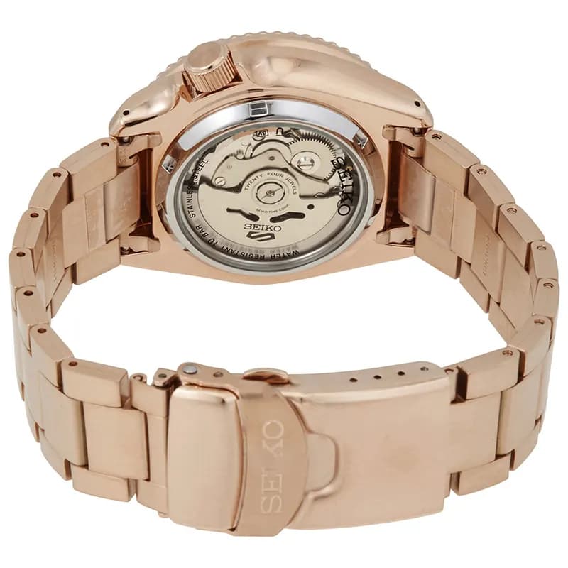 Seiko 5 Sports Limited Edition Rose Gold Men's Watch | SRPE72K1
