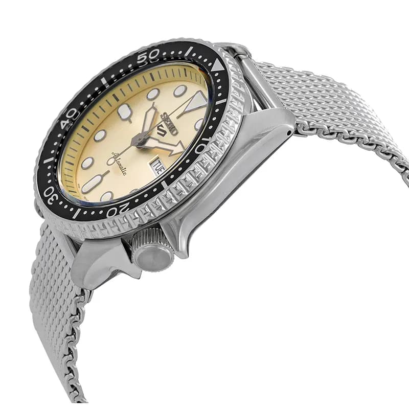 Seiko 5 Sports Cream Dial Automatic Men's Watch | SRPE75K1 secondary view