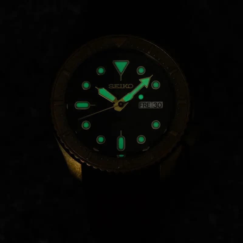 Seiko 5 Sports Automatic Black Textured Dial Men's Watch | SRPE80K1