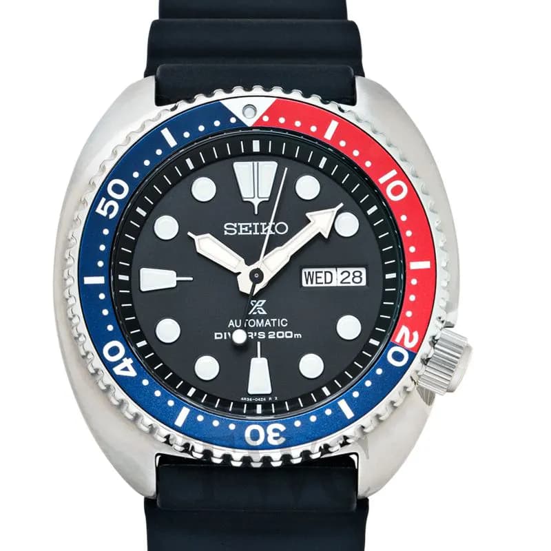 Seiko Prospex Sea Turtle Diver's Pepsi Men's Watch | SRPE95K1