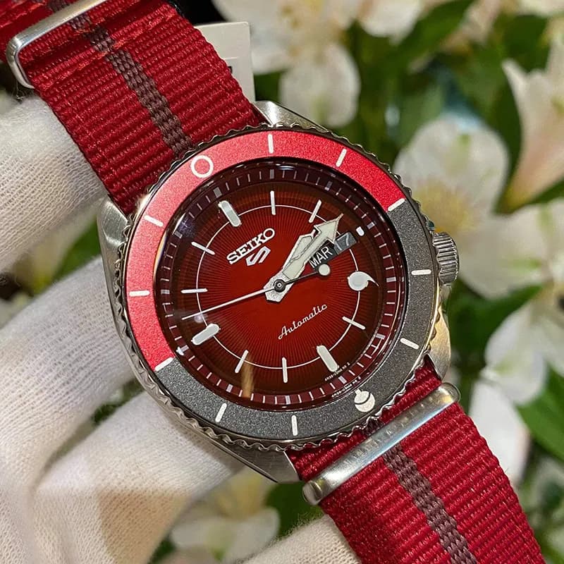 Seiko 5 Sports NARUTO & BORUTO "Sarda" Limited Edition Watch | SRPF67K1