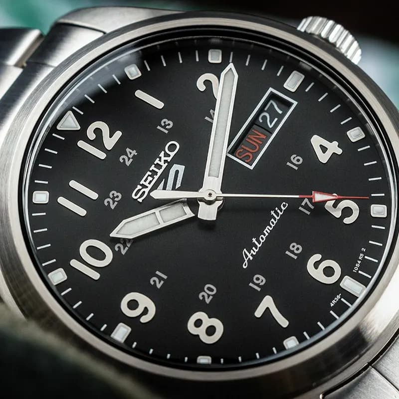 Seiko 5 Sports Field Series Black Dial Men's Watch | SRPG27K1