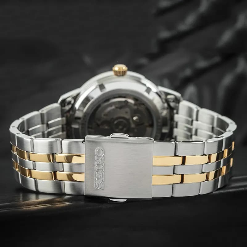 Seiko Essentials White Dial Dress Men’s Watch | SRPH92K1