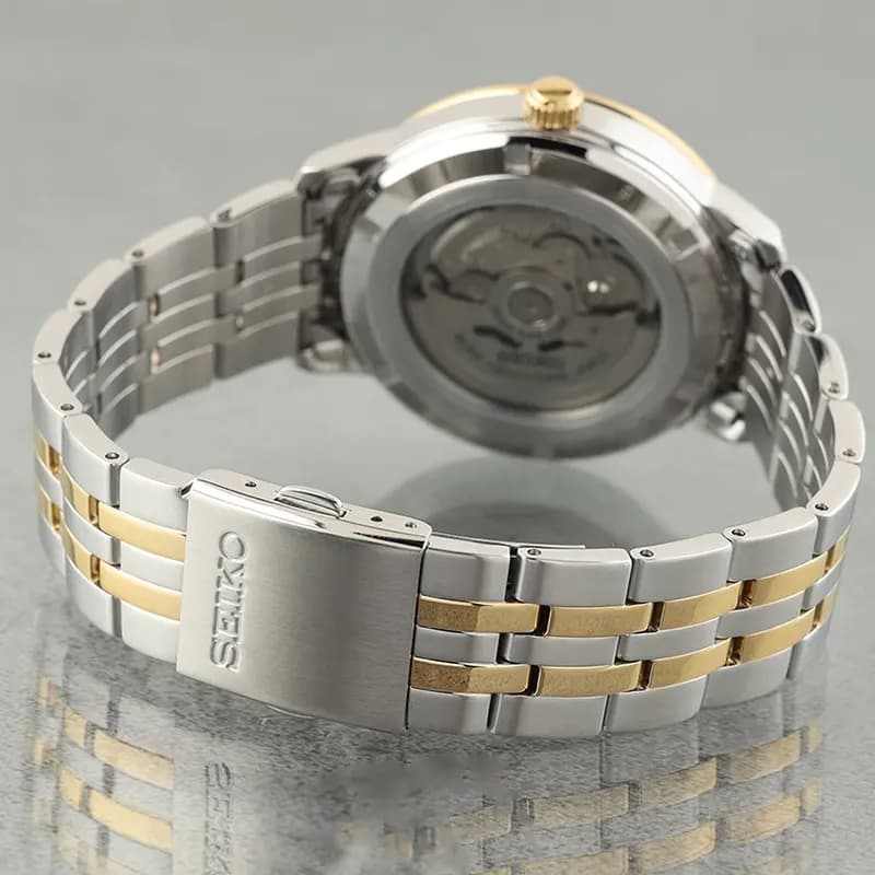 Seiko Essentials White Dial Dress Men’s Watch | SRPH92K1