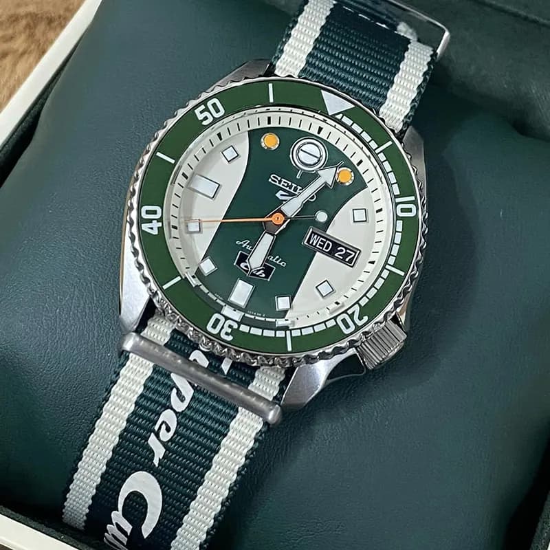 Seiko 5 Sports Honda Super Cub Limited Edition Men's Watch | SRPJ49K1