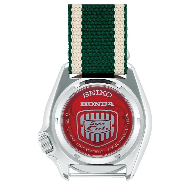 Seiko 5 Sports Honda Super Cub Limited Edition Men's Watch | SRPJ49K1