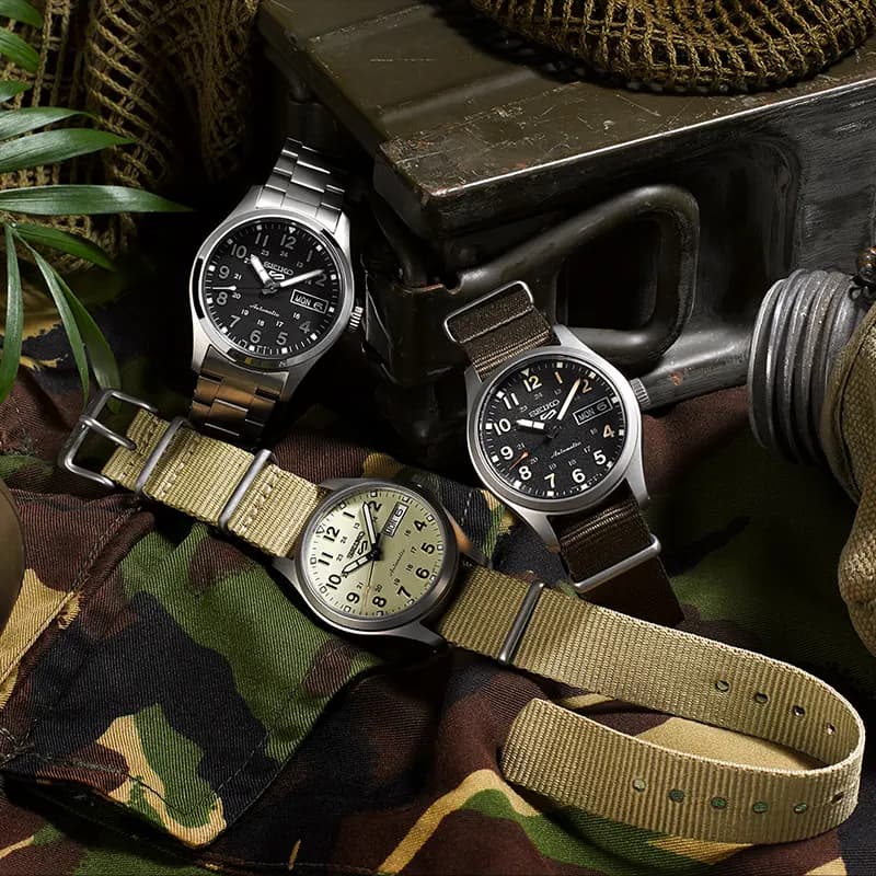 Seiko 5 Sports 'Desert Kit' Midfield Sports Style Men's Watch | SRPJ83K1