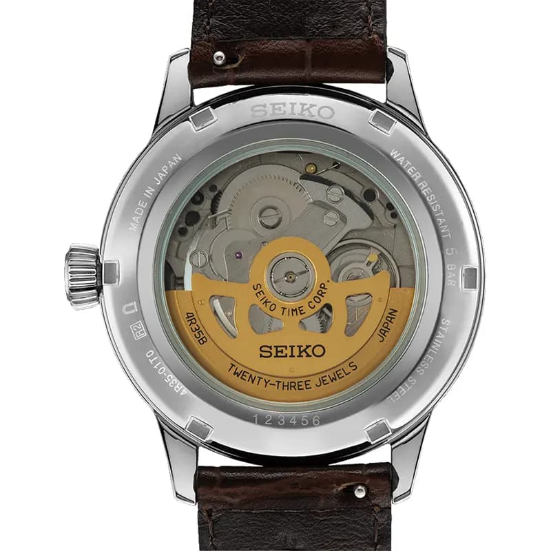 Seiko Presage Cocktail 'Midnight Blue Moon' Blue Dial Men's Watch | SRPK15J1