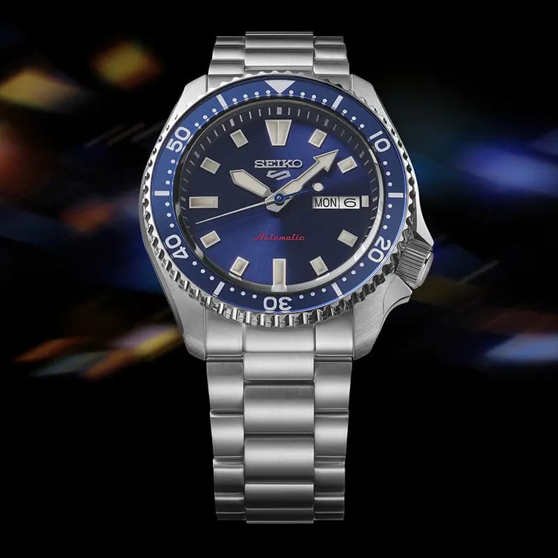 Seiko 5 Sports SKX’s Iconic Automatic Blue Dial Men's Watch | SRPL83