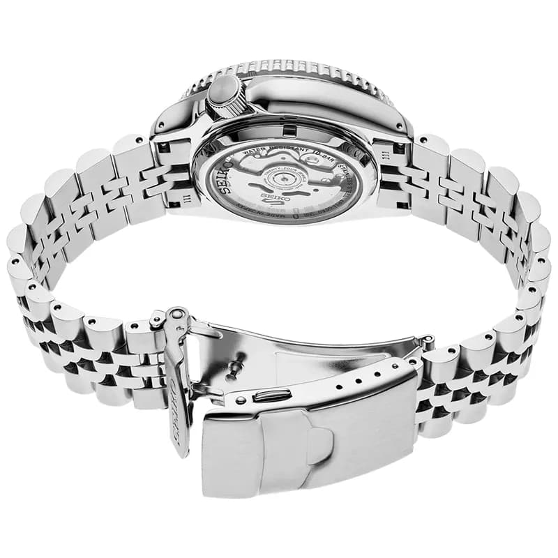 Seiko 5 Sports GMT Pepsi Charcoal Dial Men’s Watch | SSK019J1