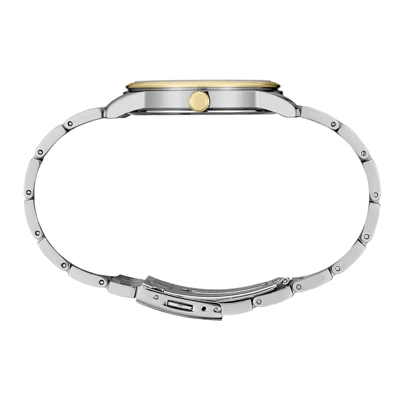 Seiko Essentials White Dial Two-Tone Men’s Watch | SUR402P1