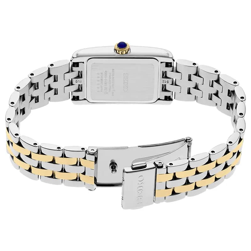 Seiko Essentials White Dial Two-Tone Ladies Watch | SWR087