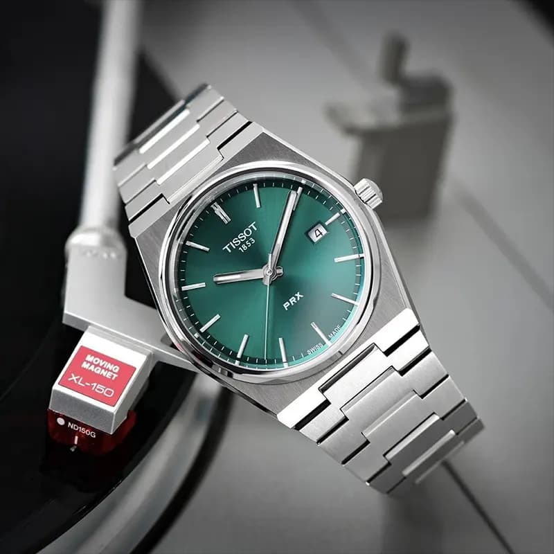 Tissot PRX Green Dial Men's Watch | T137.410.11.091.00 secondary view