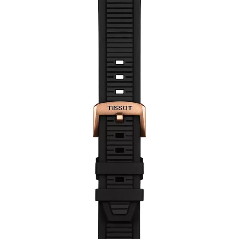 Tissot T-Race Automatic Black Dial Silicone Men's Watch | T141.807.37.051.00