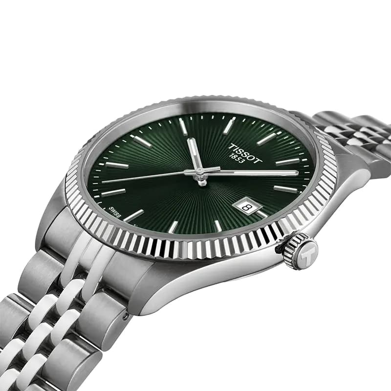 Tissot Ballade 40mm Green Dial Men's Watch | T156.410.11.091.00 secondary view
