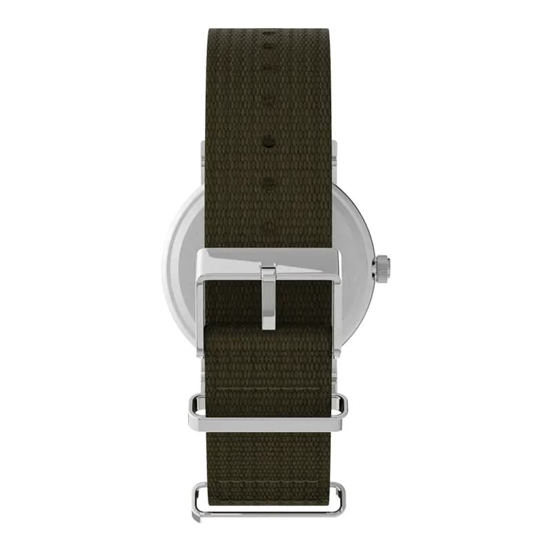 Timex Weekender Cream Dial Fabric Strap Men's Watch | T2N651