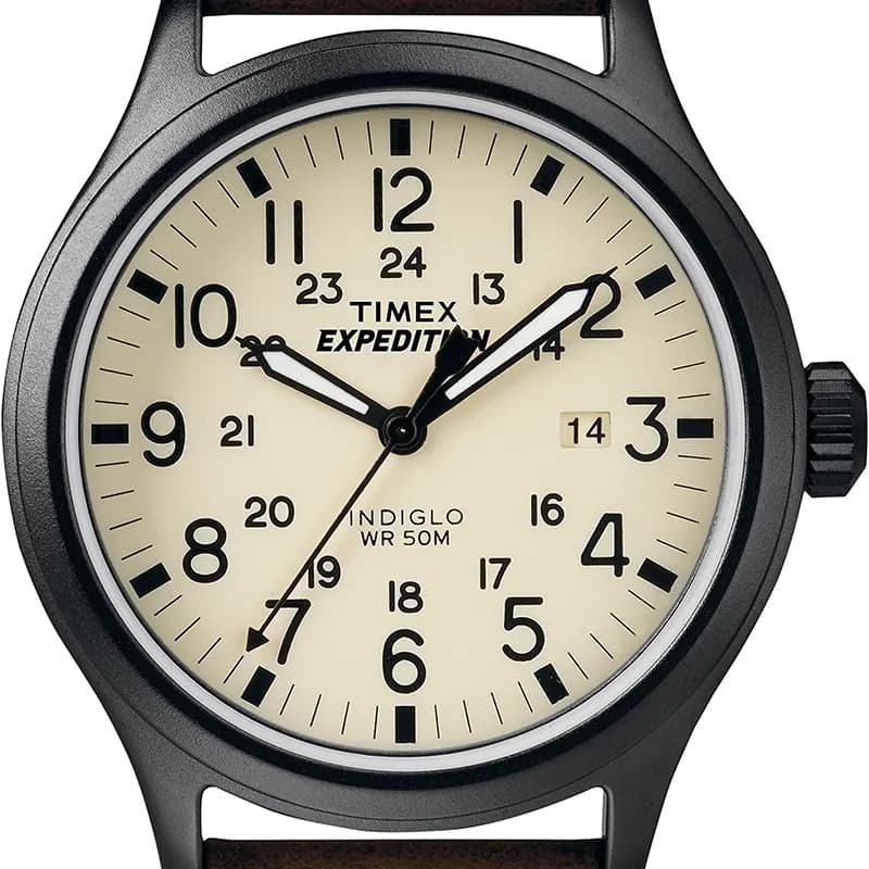 Timex Expedition Scout Indiglo Cream Dial Men's Watch | T49963
