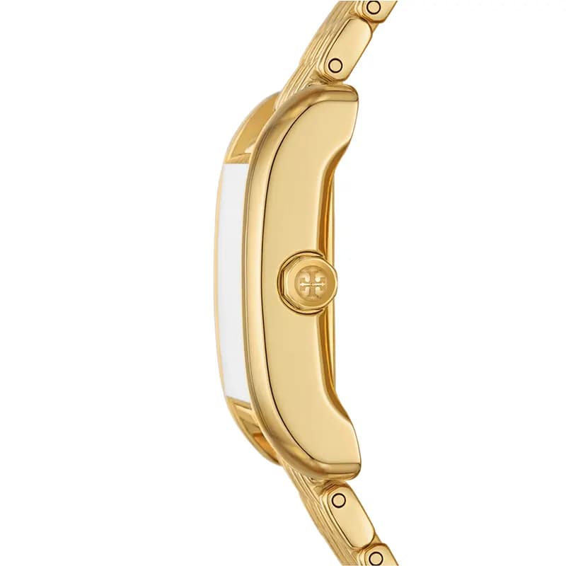 Tory Burch Eleanor Ivory Dial Gold-Tone Ladies Watch | TBW1060