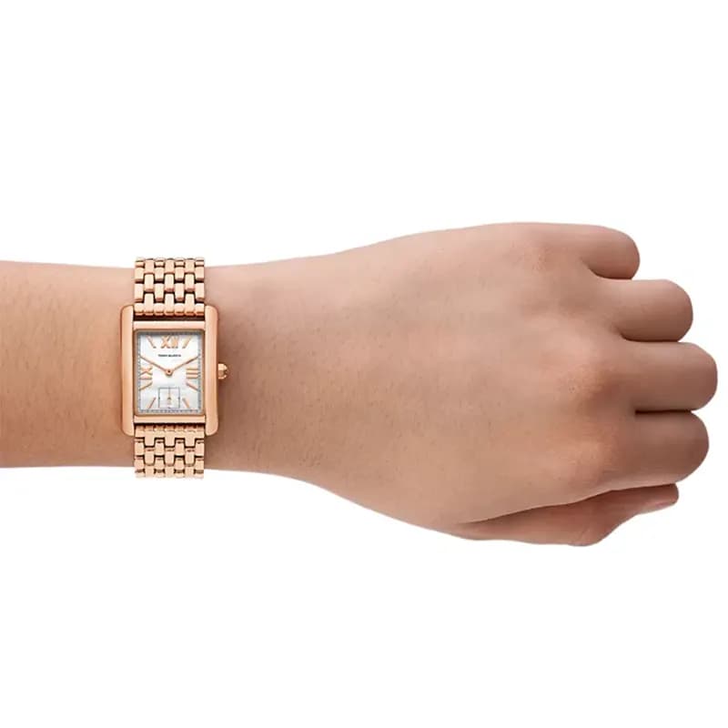 Tory Burch Eleanor Rose Gold MOP Dial Ladies Watch | TBW1079 secondary view