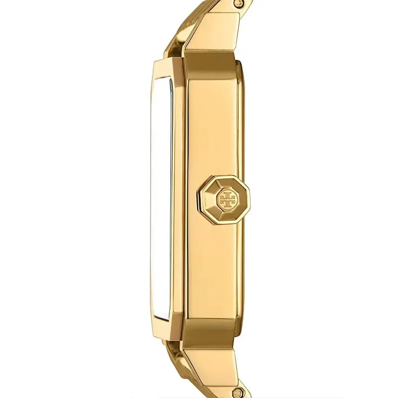 Tory Burch Robinson White Dial Gold-Tone Ladies Watch | TBW1500