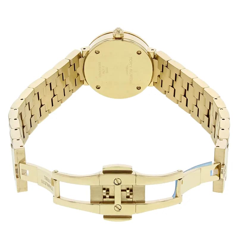 Tory Burch Reva Gold-Tone Ladies Watch | TBW4011