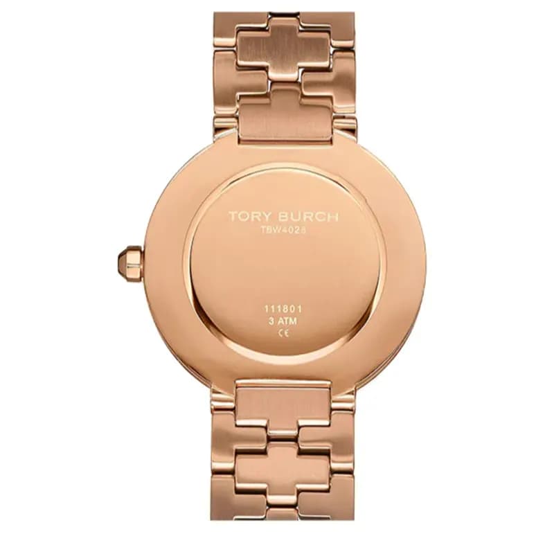Tory Burch Reva 36mm Rose Gold-Tone Ladies Watch | TBW4028