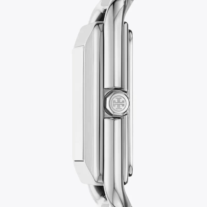 Tory Burch Kira Ivory Dial Two-Tone Ladies Watch | TBW6021