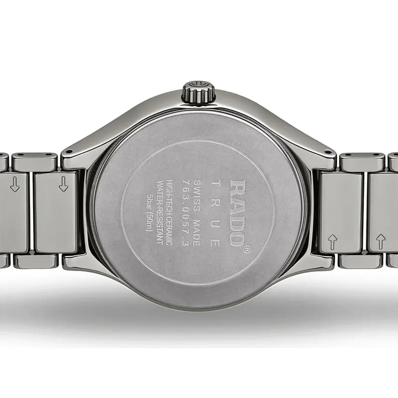 Rado True Round Automatic Grey Dial Men's Watch | R27057732