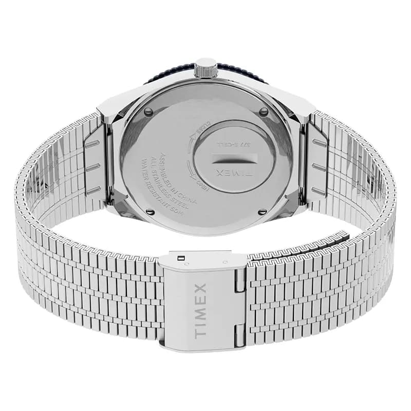 Q Timex® Reissue Blue Dial 36mm Ladies Watch | TW2U95500