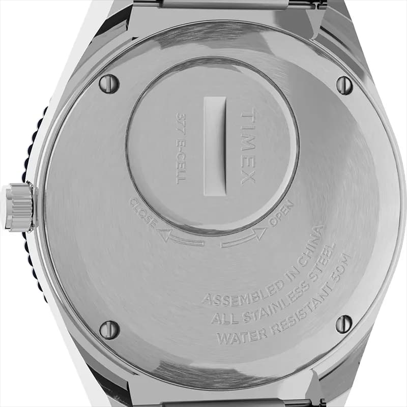 Q Timex® Reissue Blue Dial 36mm Ladies Watch | TW2U95500