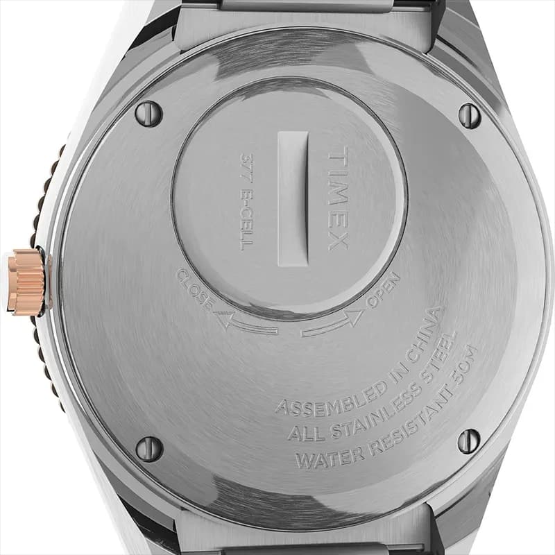 Q Timex® Reissue Silver Dial 36mm Ladies Watch | TW2U95600
