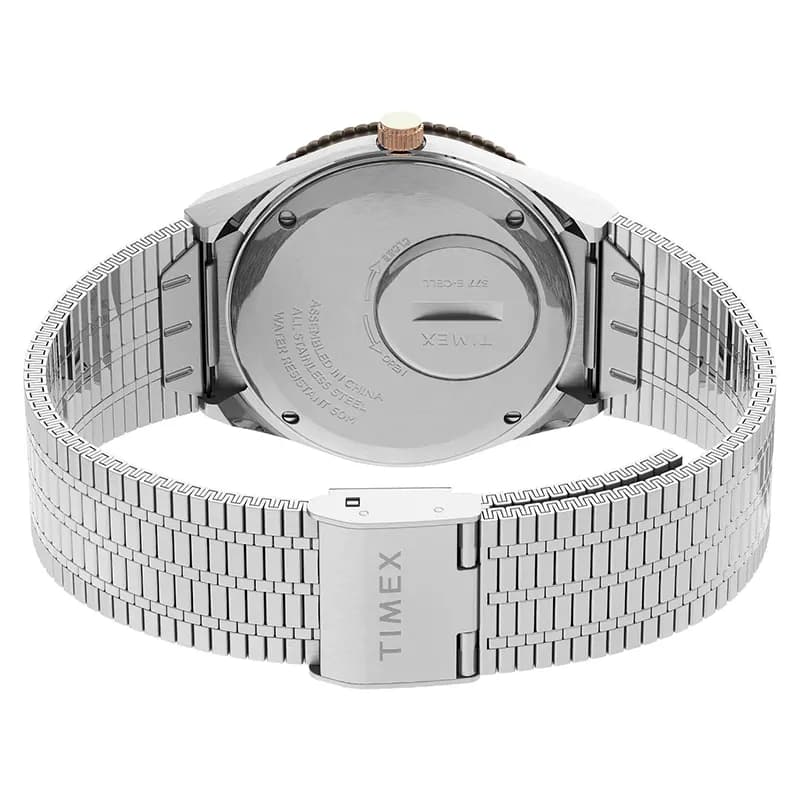 Q Timex® Reissue Silver Dial 36mm Ladies Watch | TW2U95600