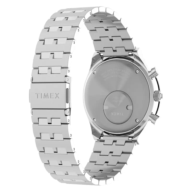 Q Timex Chronograph 40mm Reverse Panda Dial Men's Watch | TW2V42600 secondary view