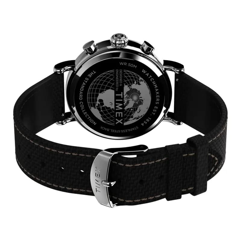 Timex Standard Chronograph Black Dial Men's Watch | TW2V43700