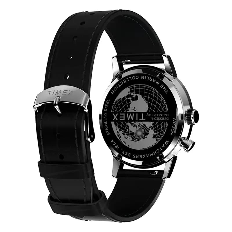 Timex Marlin® Moon Phase Blue Dial Men's Watch | TW2W51200
