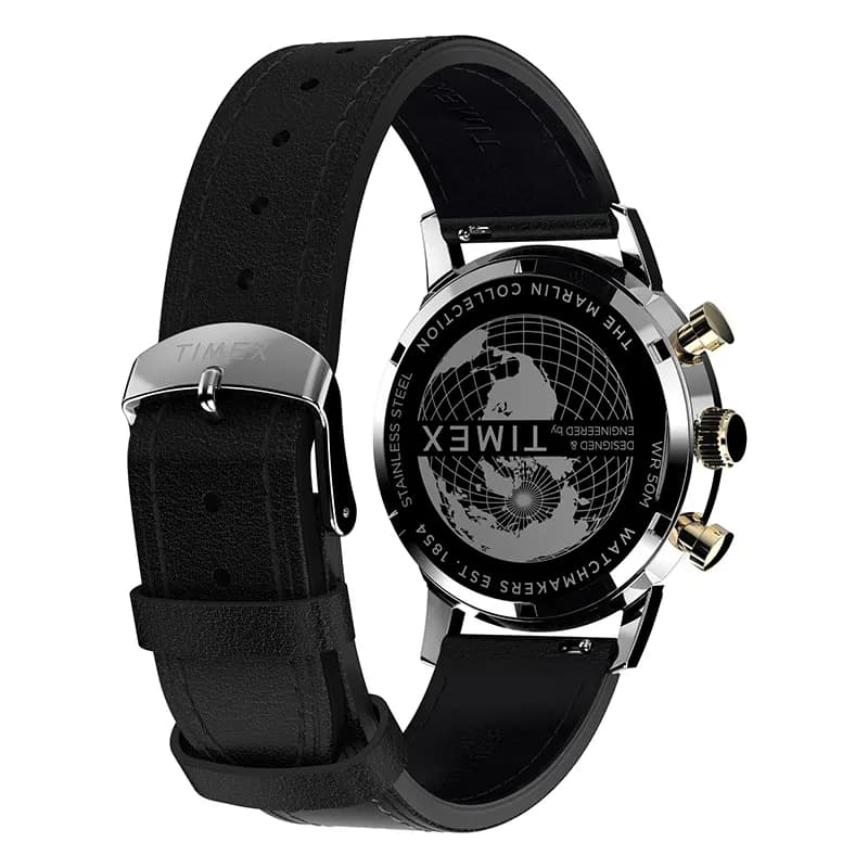Timex Marlin® Chronograph Black Dial Men's Watch | TW2W51500