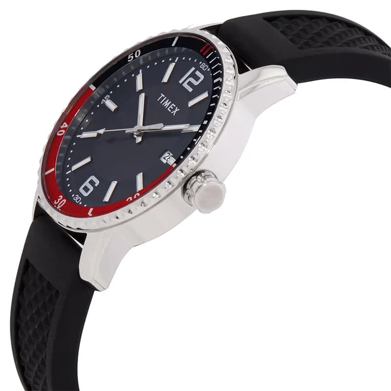 Timex Trend Coke Bezel Black Dial Men's Watch | TW2W60600J1