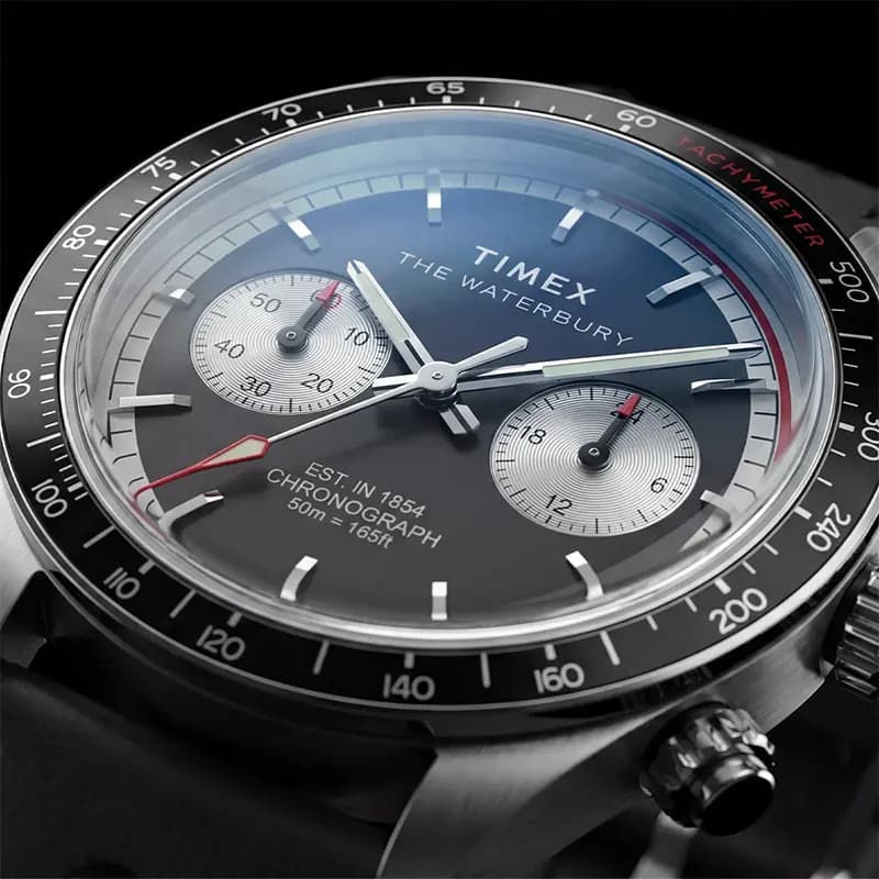Timex Waterbury Heritage Black Dial Men's Watch | TW2Y93300