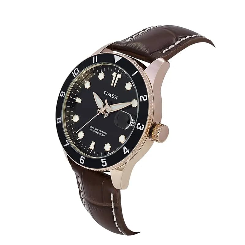 Timex Modern Date Black Dial Men's Watch | TWEG30001