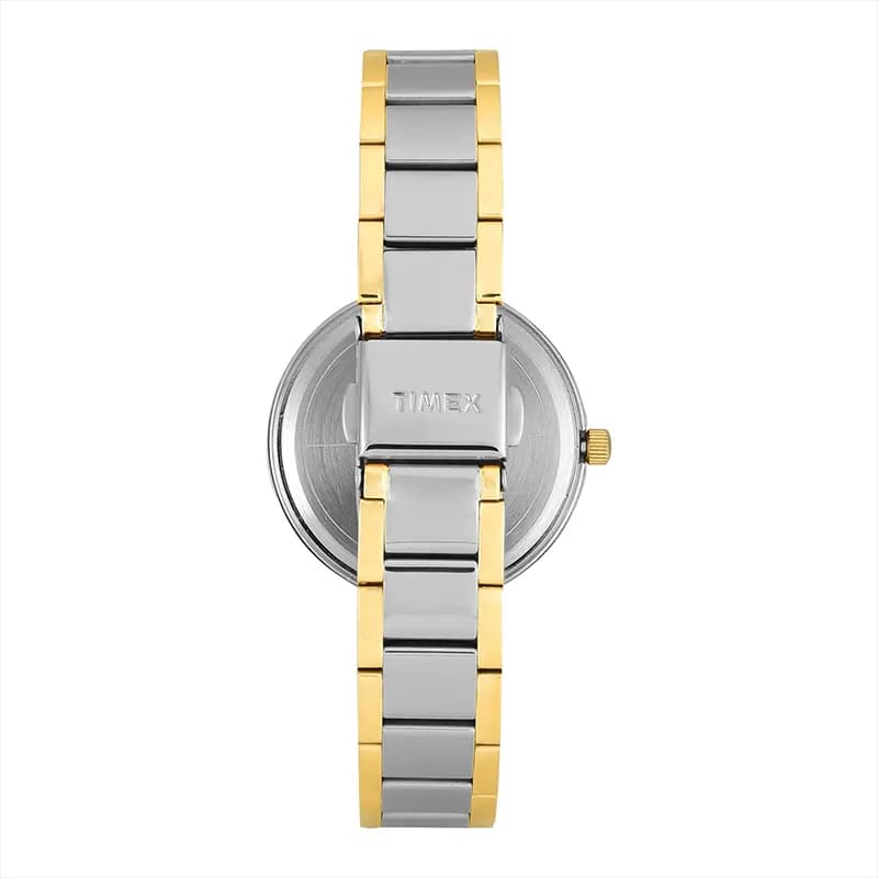 Timex® Trendline Green Dial Two-Tone Ladies Watch | TWEL18710