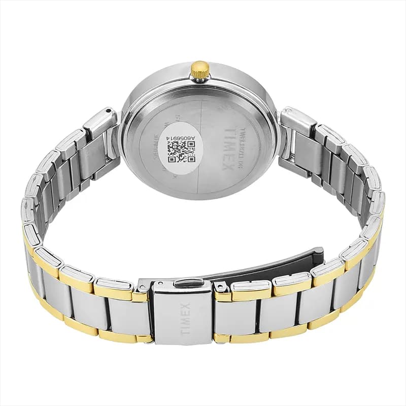 Timex® Trendline Champagne Dial Two-Tone Ladies Watch | TWEL18711