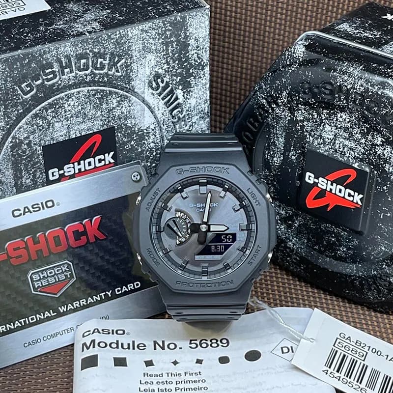 Casio G-Shock GA-B2100-1A1 Tough Solar (Bluetooth) Men's Watch