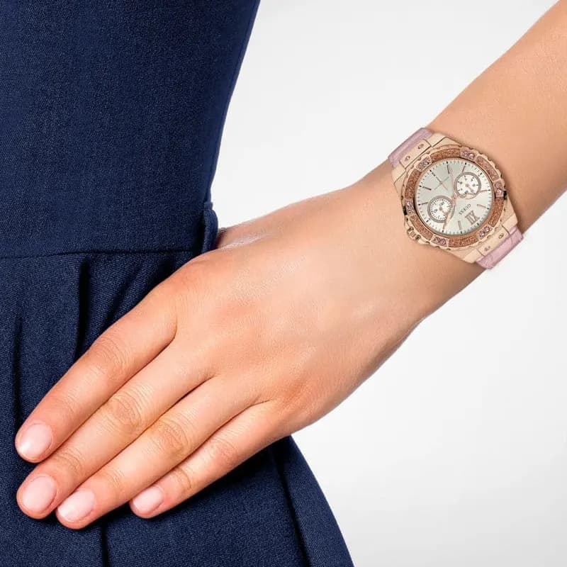 Guess Limelight Multi-function White Dial Ladies Watch | W0775L3