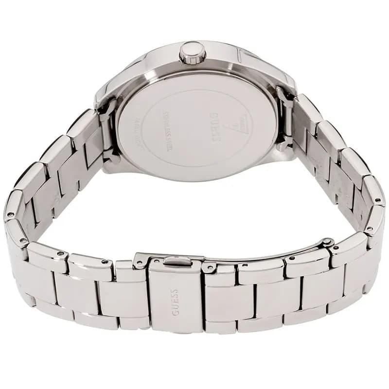 Guess Glitter Girl Silver Dial Ladies Watch | W0987L1