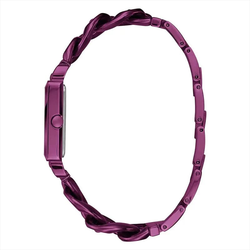 Guess Vanity Purple Dial Ladies Watch | W1029L4 secondary view