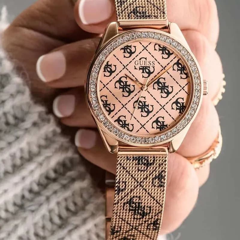 Guess Claudia Rose Dial Ladies Watch | W1279L3