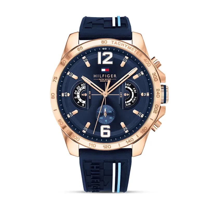 Tommy Hilfiger Decker Blue Dial Men's Watch Watch | 1791474