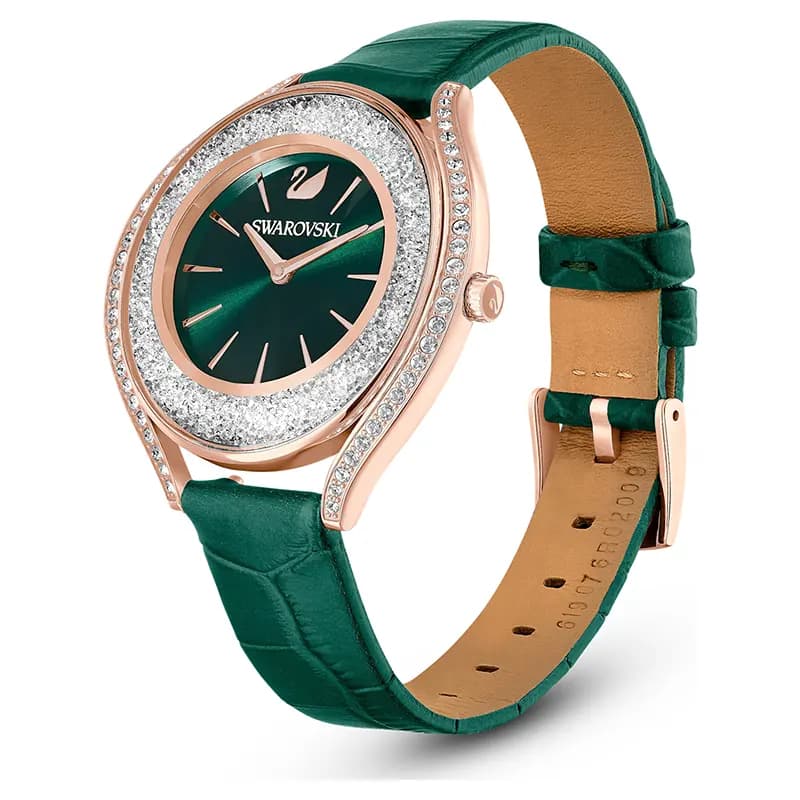 Swarovski Crystalline Aura Vibrant Green Dial Ladies Watch | 5644078 secondary view
