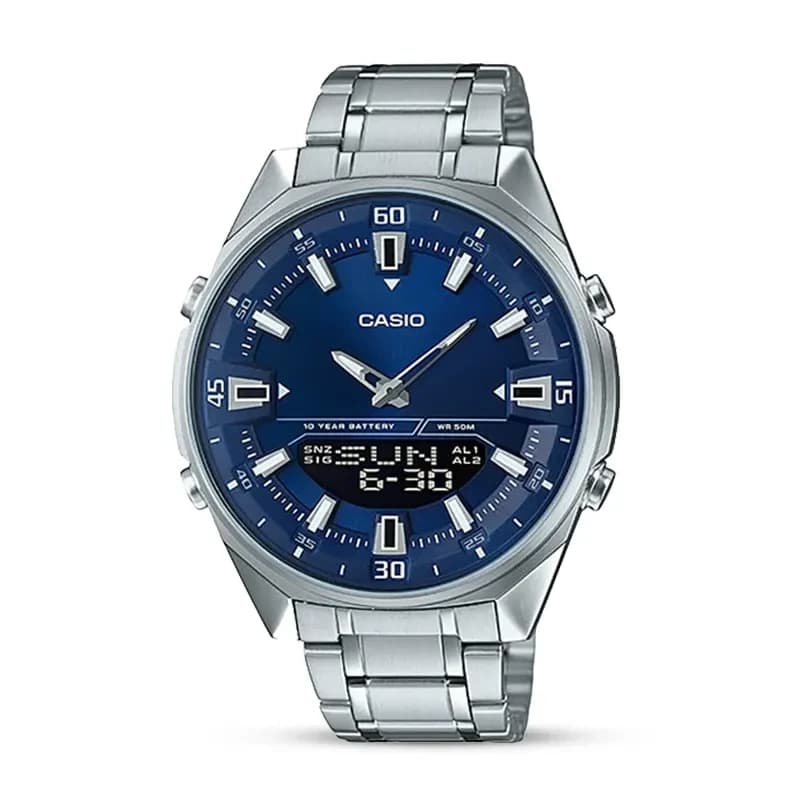 Casio Enticer AMW-830D-2AV Blue Dial Men's Watch